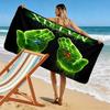 The Matrix 2D Flat Print Beach Towel, Large Soft Quick Dry Towel for Beach Camping SwimmingXSTJ0915350