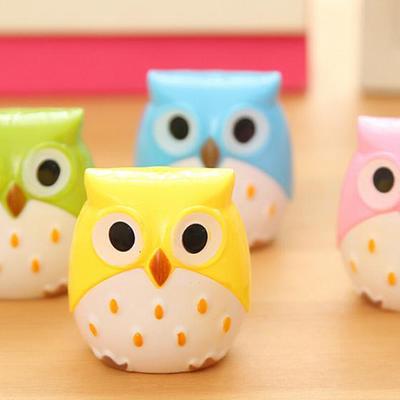 Kawaii Cartoon Owl Pencil Sharpener Cutter Knife Students' Gift Stationery