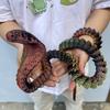 3D Printed Cobra Statue, Flexible 3D Printed Animal, Colorful Figurines Statue, Gifts, 130Cm/51.18In, 90Cm/35.43In