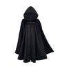 Medieval Suede Cape Halloween Retro Battle Cloak Role-Playing Cosplay Costume Suede Cape