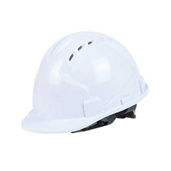 Hjälm för män inom bygg och säkerhet med ventilationssystem, justerbar 6-punkts spärrupphängning, industriellt arbetshuvudskydd, ABS-hårdhatt
