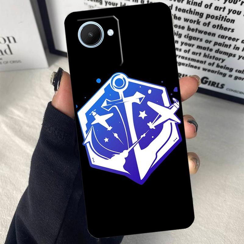 Azur Lane Game For Realme C55 C75 C67 C63 C51 C61 C53 C35 C65 C71 11 12 13 14 Pro Plus GT6 GT7 15 Pro Case