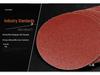 4-inch Flocked Sanding Discs, 100mm Diameter, Woodworking Sandpaper, 100 Pack