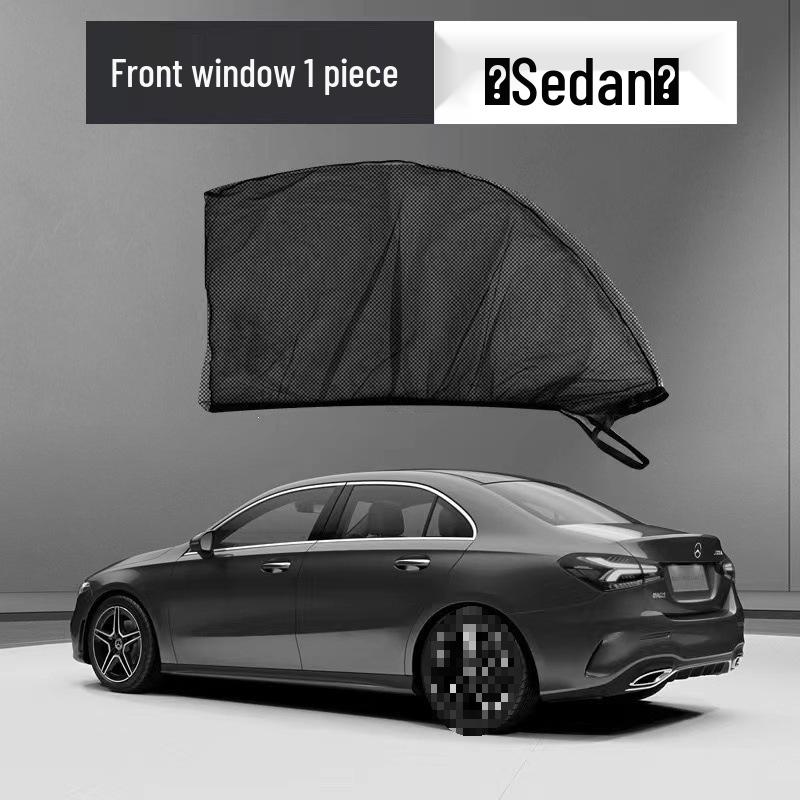 Fangsu Car Window Mosquito Net & Sunshade Curtain