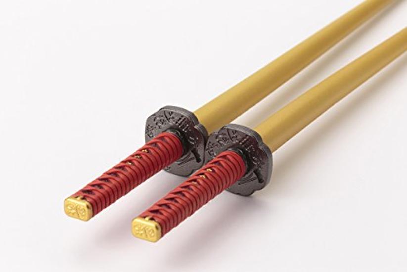 Kotobukiya Samurai Chopsticks with Japanese Sword Kuroda Kanbei and Sword Chopstick Rest Stand-Shaped