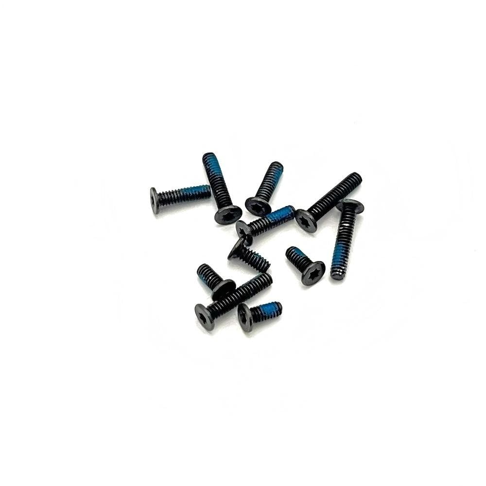 HSSDTECH Black Laptop Bottom Cover Screws for Asus ROG Zephyrus G16 GU605, GU605MI, GU605MU, GU605MV, GA605, GA605WV, GA605WI (11 pieces)