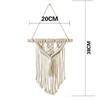 Macrame Wall Hanging Hand Woven Art Tassel Bohemian Tapestry Home Decor Handmade