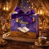 10Pcs Multicolor Eid and Ramadan Gift Boxes Star/Moon Portable Ramadan Gift Box Simple Satin Ribbon Bow Eid Gift Box