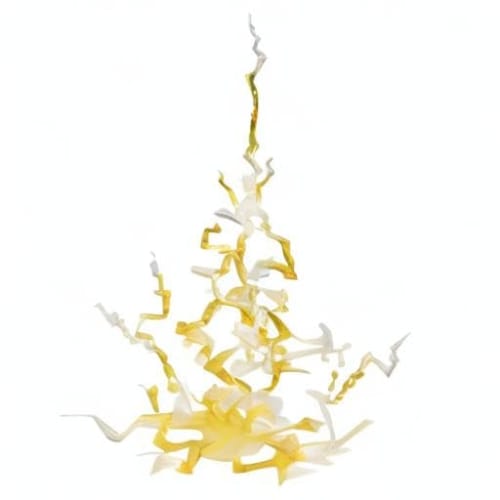 TAMASHII NATIONS Tamashii EFFECT THUNDER Yellow Ver. for S.H.Figuarts Non-Scale ABS & PVC Pre-painted Complete Figure