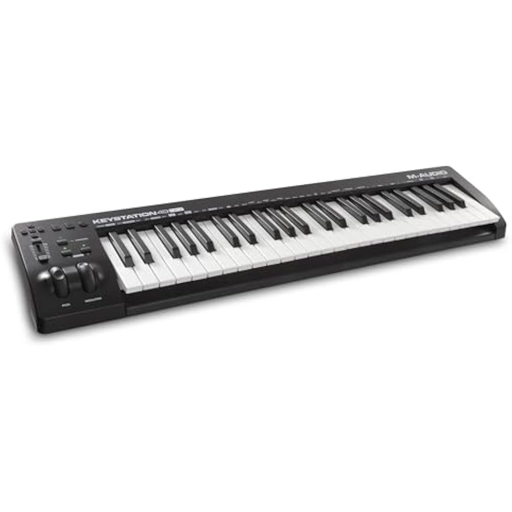 USB MIDI-клавиатура M-Audio, 49 клавиш, чувствительная к силе нажатия, управление DAW, фортепианный звуковой модуль, музыка...