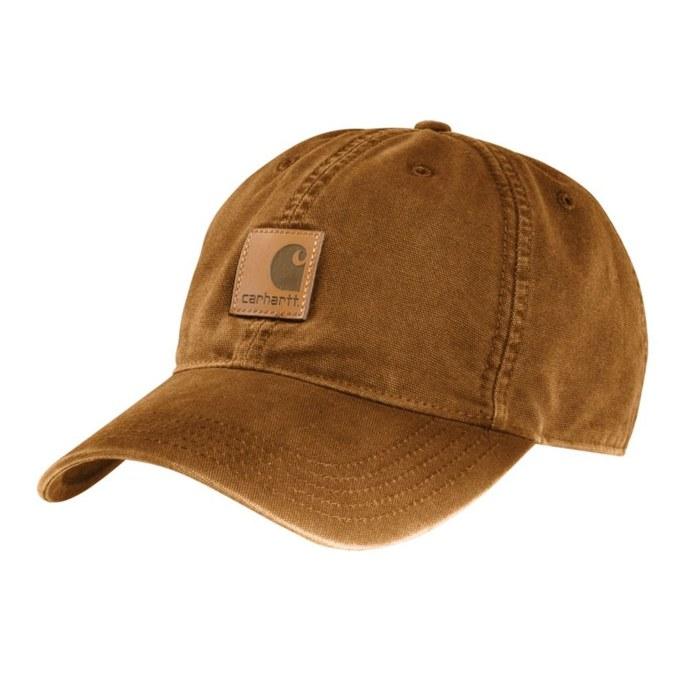 Carhartt Canvas Cap, Brown, One Size 211 BRW