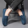 Fashion Fashion Suede Men Casual Shoes Breathable Leather Mens Loafers Slip on Male Driving Shoes Luxury Brand Comfortable Boat Shoes
