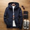 Spring and Autumn Jacket Solid Color Men's Plus Size Couple Jacket Windbreaker