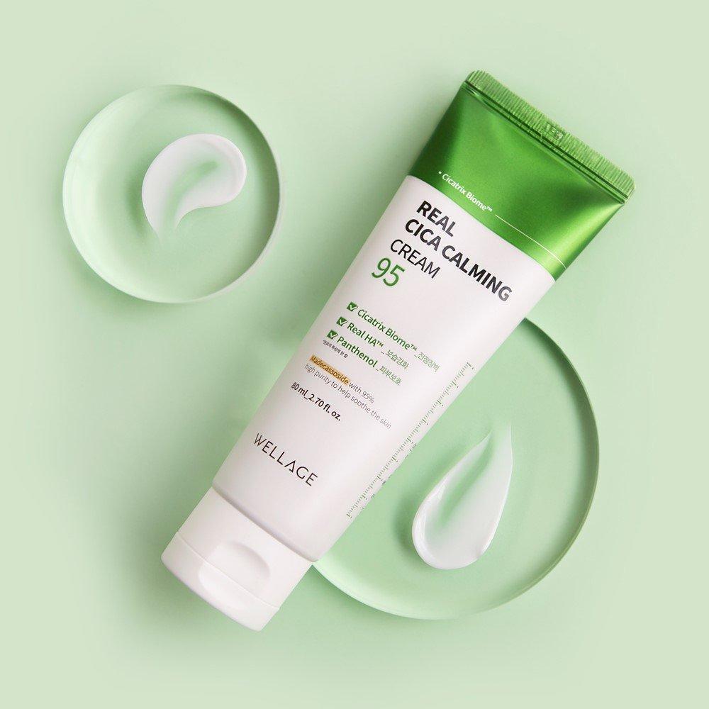 WELLAGE Real Cica Calming 95 Creme 80 ml