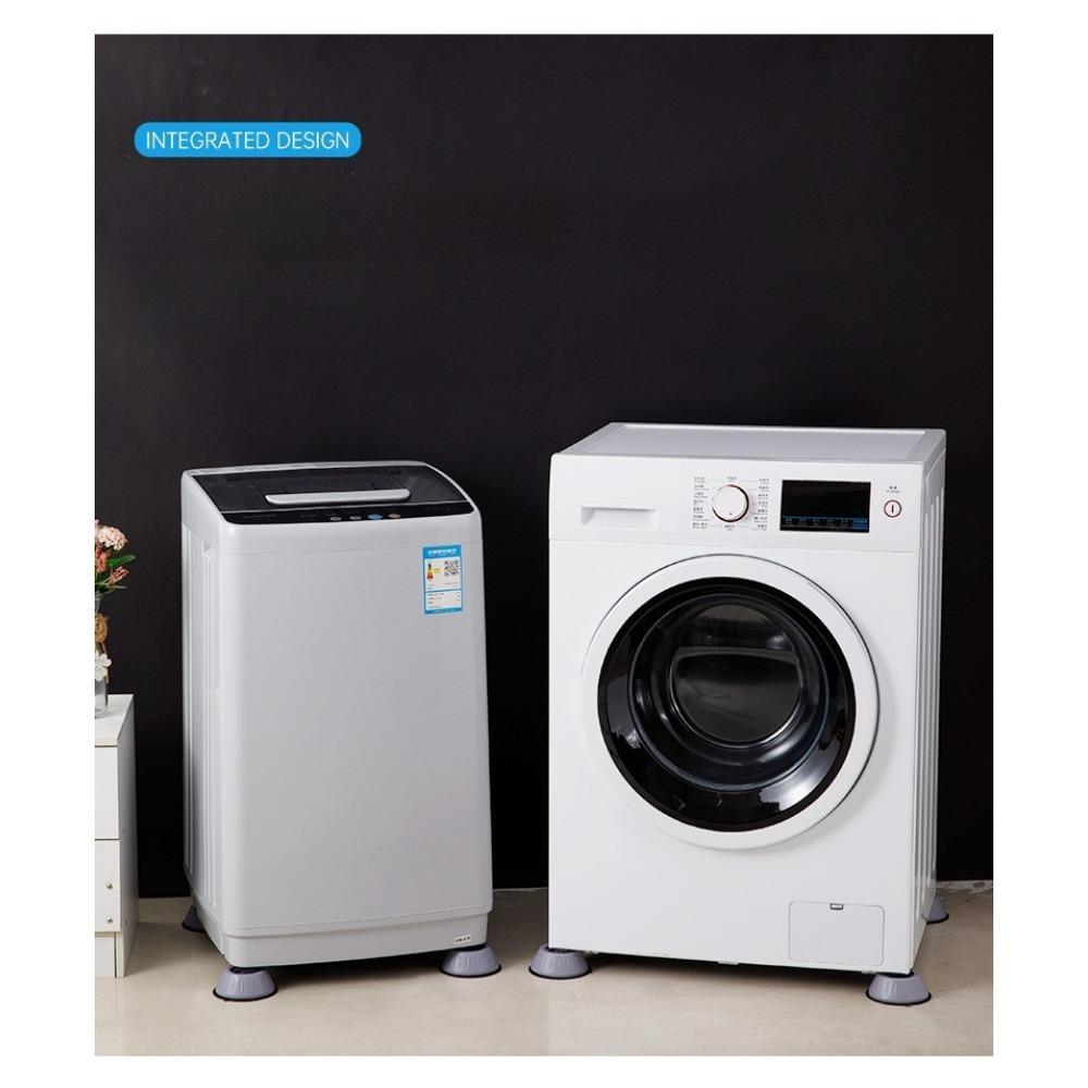 4PCS washing machine foot pad shock absorption and non-slip foot pad pulsator drum automatic general furniture heightening, silent and stable