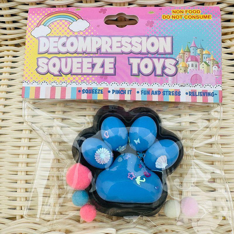 

Милая забава с щипками, Супермягкая лапа большой кошки, Флокированное восстановление, Снятие стресса, Нетоксичная, Креативная игрушка для выпускания эмоций