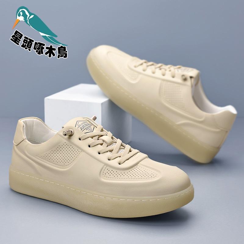 

Little white shoes trendy men s summer 2025 new comfortable casual sports breathable ultra-light shoes 44