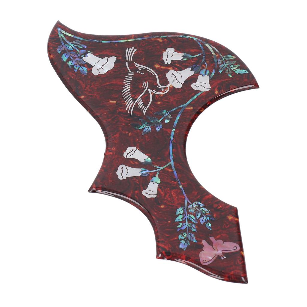 Hummingbird Pickguard Akustisk gitar erstatning Selvklebende rygg Ripesikker 2 mm tykk