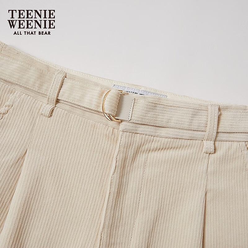 Teenie Weenie Women's Loose Straight-Leg Casual Pants