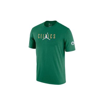 Boston Celtics Pulovr s krátkým rukávem na hřiště Pánská trička Zelená DA6505-312