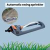 Garden Sprinkler Water-saving Auto 180 Degrees Rotation 19-hole Spout Lawn Covers Watering Automatic Swing Sprinkler Home Supply