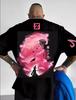 Camiseta con estampado de Dragon Ball, estilo streetwear, 100% algodón, manga corta, corte oversize, para hombre y mujer, ropa holgada, estilo Harajuku Y2K.