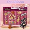 Wooden Animal Sound Puzzle For Kids Education Interactive Learning Toy