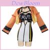 Navia Racing Costume Cosplay Set For Women Polyester Anime Role Play Outfit