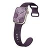 Engraved Strap for Apple watch band 45mm 44mm 42mm 49mm 40mm 41mm Silicone Bracelet Correa iWatch Series 8 9 7 6 5 4 3 Ultra SE