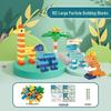Large Multifunctional Building Block Table for Children's Early Education, Compatible with Lego