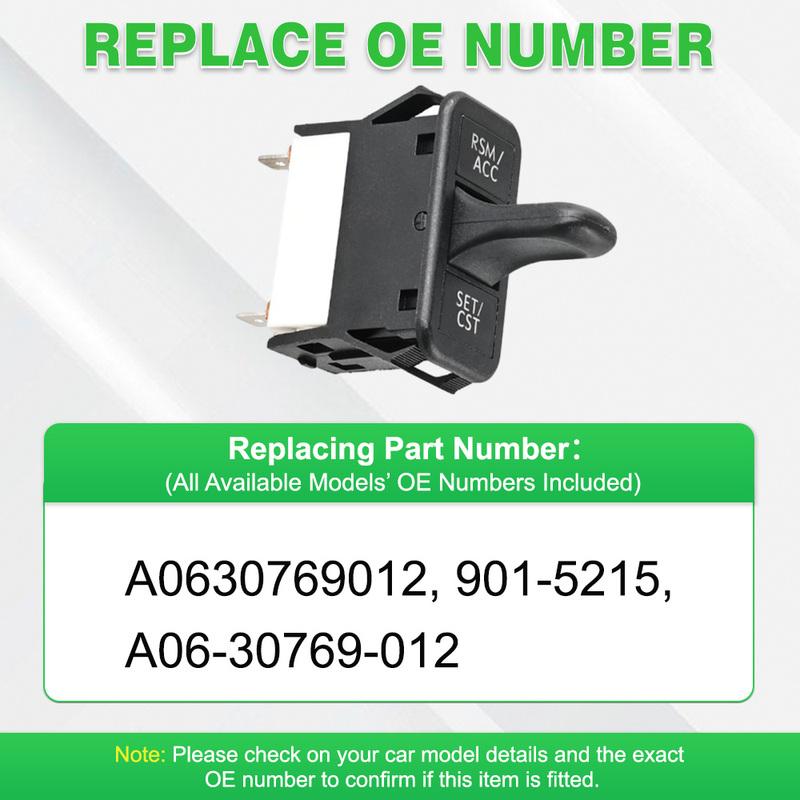 7 P A0630769012 Fixed Speed Cruise Control Switch Button Cruise Control Switch for Freightliner Columbia 10.3L I6 2001–2003