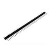 50 STK 40 stift 1x40 2,54 mm hane PCB enkelradsremsa 2,54 mm stifthuvudkontakt Arduino 0,1" rak