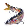 3Pcs Slow Sinking Fishing Baits Wobblers Multiple Sections Fishing Lures 3D Artificial Fishing Lures Swimbait Wobblers