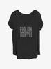 The Haunted Mansion Foolish Mortal Girls T-Shirt Plus Size