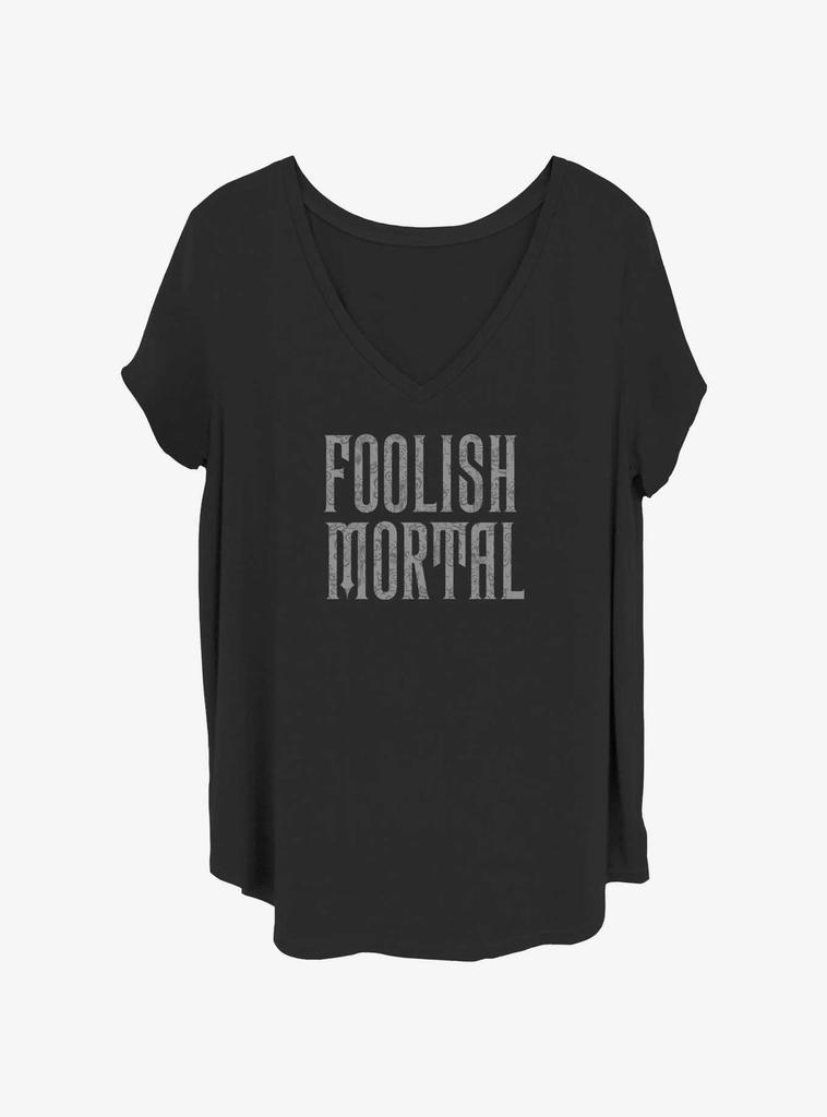 The Haunted Mansion Foolish Mortal Girls T-Shirt Plus Size