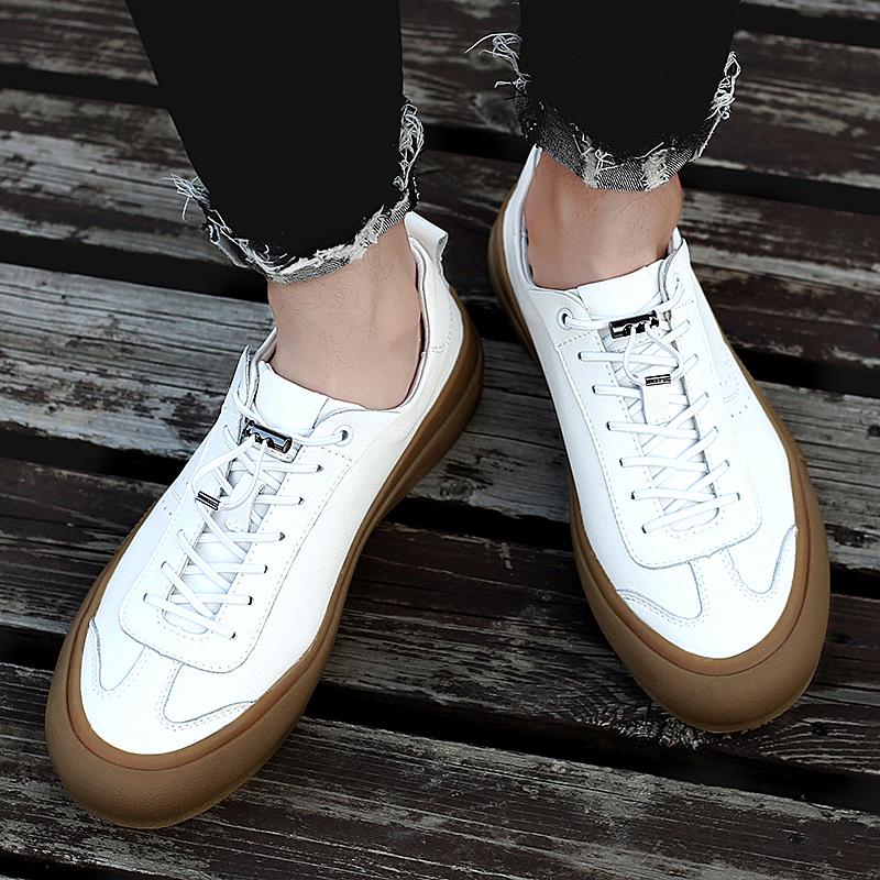 Модные универсальные качественные мужские туфли для сноуборда Классические черно-белые — фото 3