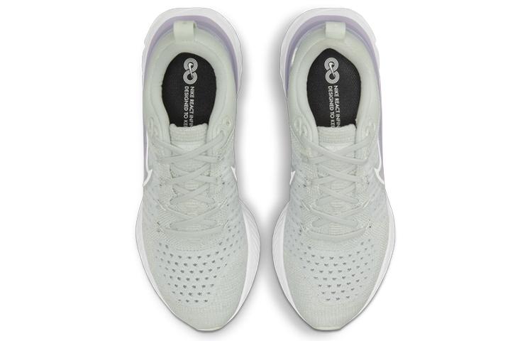 Nike React Infinity Run Flyknit 2 Argento Chiaro Lilla Donna CT2423-005