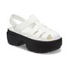 Crocs Stomp Fisherman Sandal Chalk Men Tenisky bílé 209938-0WV
