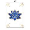 Paintings for Interior Abstract Evil Eyes Lotus Canvas Wall Art Gold Blue Posters and Prints for Living Room No Frame