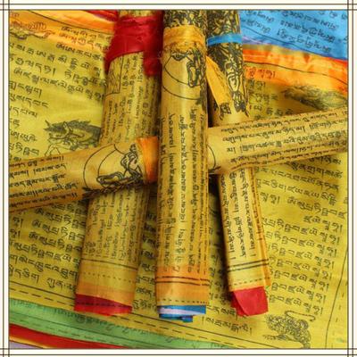 5M Religiöse Flaggen tibetisch-buddhistische Lieferungen Farbe Tibet Banner Garten Flaggen