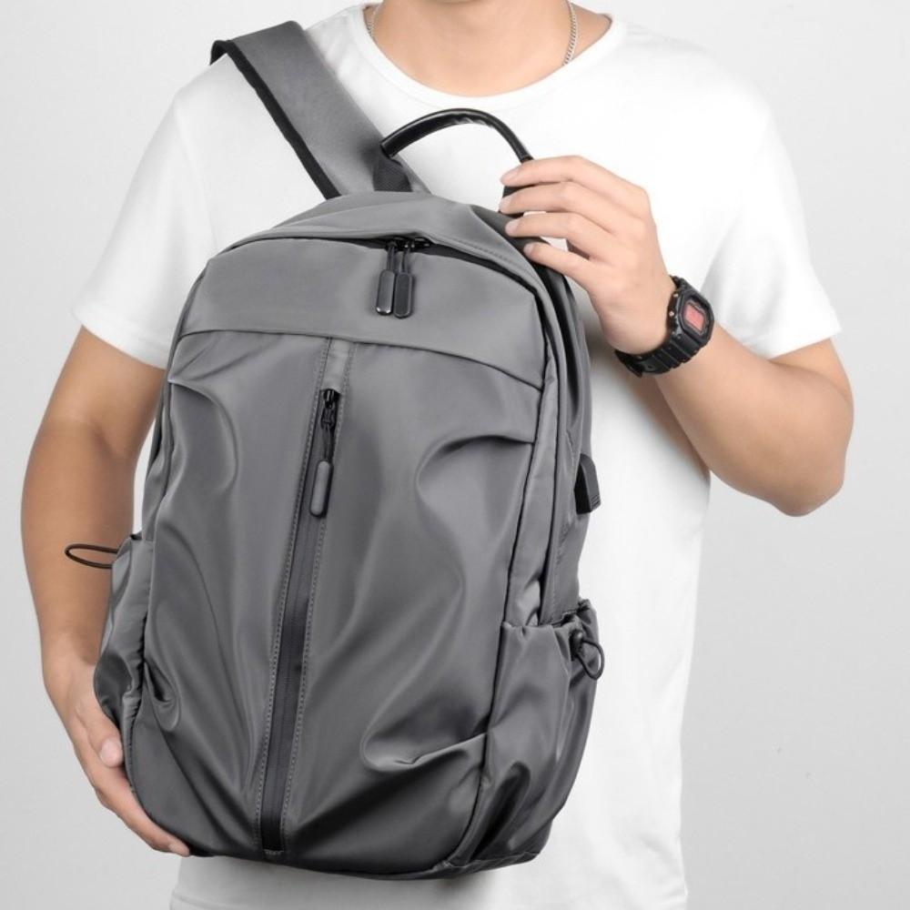 Waterproof Men's Backpack Oxford Cloth Shoulders Bag Fashion Laptop Backpack  Business