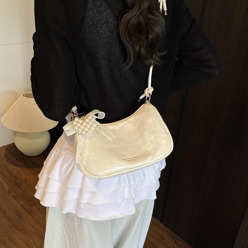 Women's Bag Small Square Bag Niche Underarm Bag New Versatile Shoulder Bag Design Messenger Bag