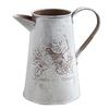 Vintage Iron Art Container Desktop Bucket Dried Flower Vase Ornaments Decor