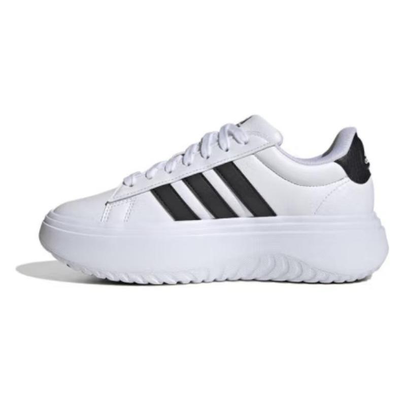 adidas Grand Court Platform Белый Черный Ж - IE1092 38.5