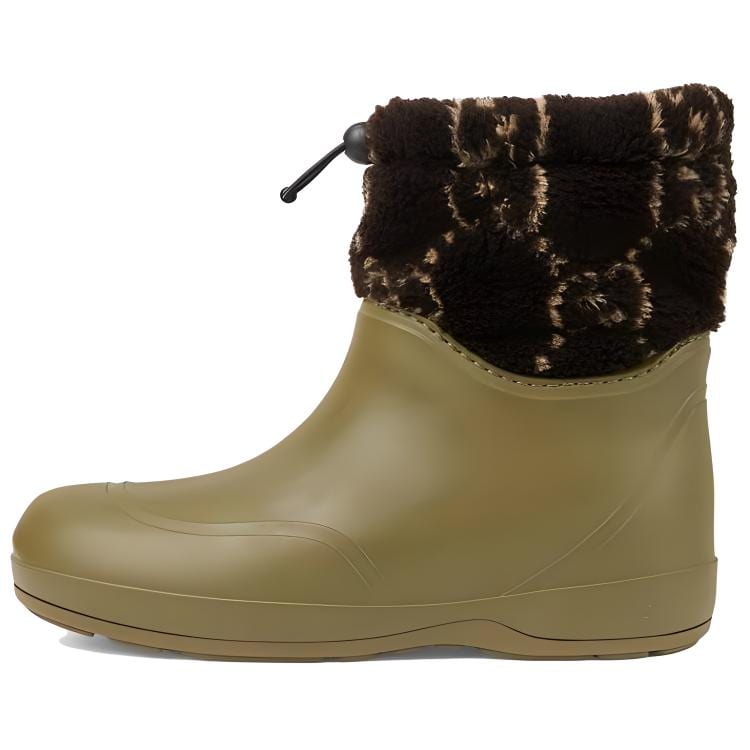 Gucci Ankle Boot `Two-Toned Teddy -