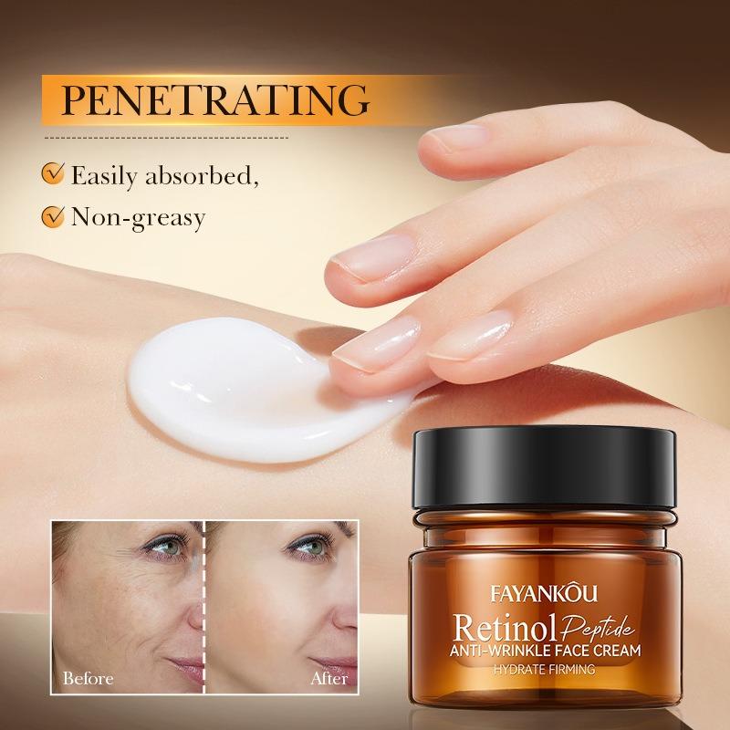 50g Cream.Retinol Peptide Anti-wrinkle Face Cream.Brightening, Moisturizing, And Firming Facial Care Cream