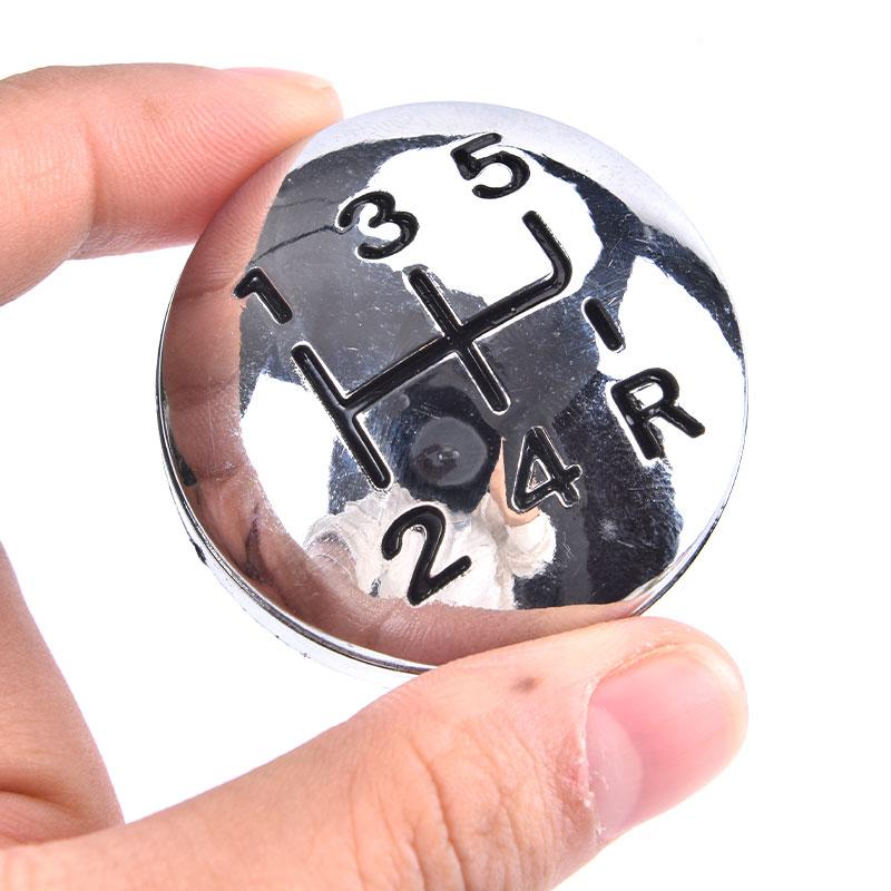 5Speed Gear Shift Knob Lever Emblem Cap Cover For 106 107 205 206 207