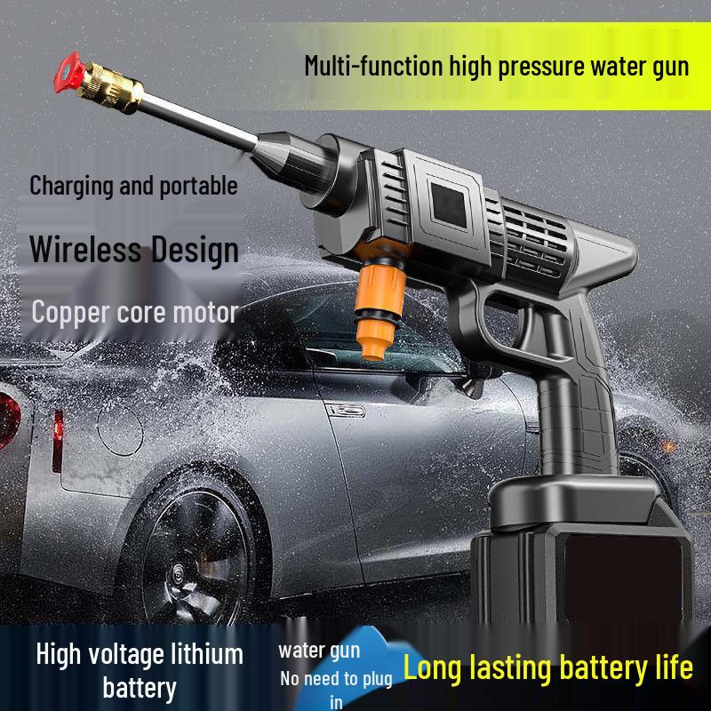 Automatic Lithium Battery Wireless High-Pressure Car Washer