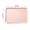 Antypoślizgowa Plastikowa Taca Spożywcza Taca Serwingowa Duża Jasna Średnia