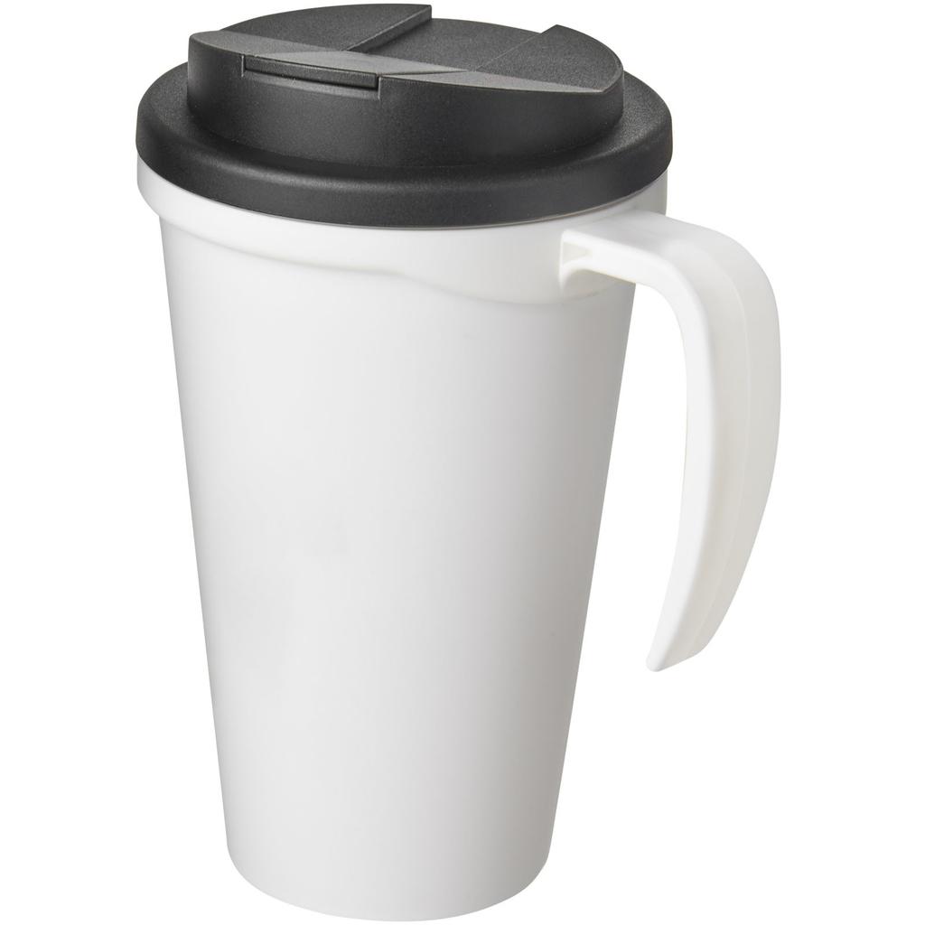 Americano "Grande" 350 ml mug with spill-proof lid White